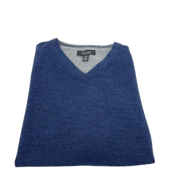 Nordstrom Other - Nordstrom Merino Wool Vest XL Blue